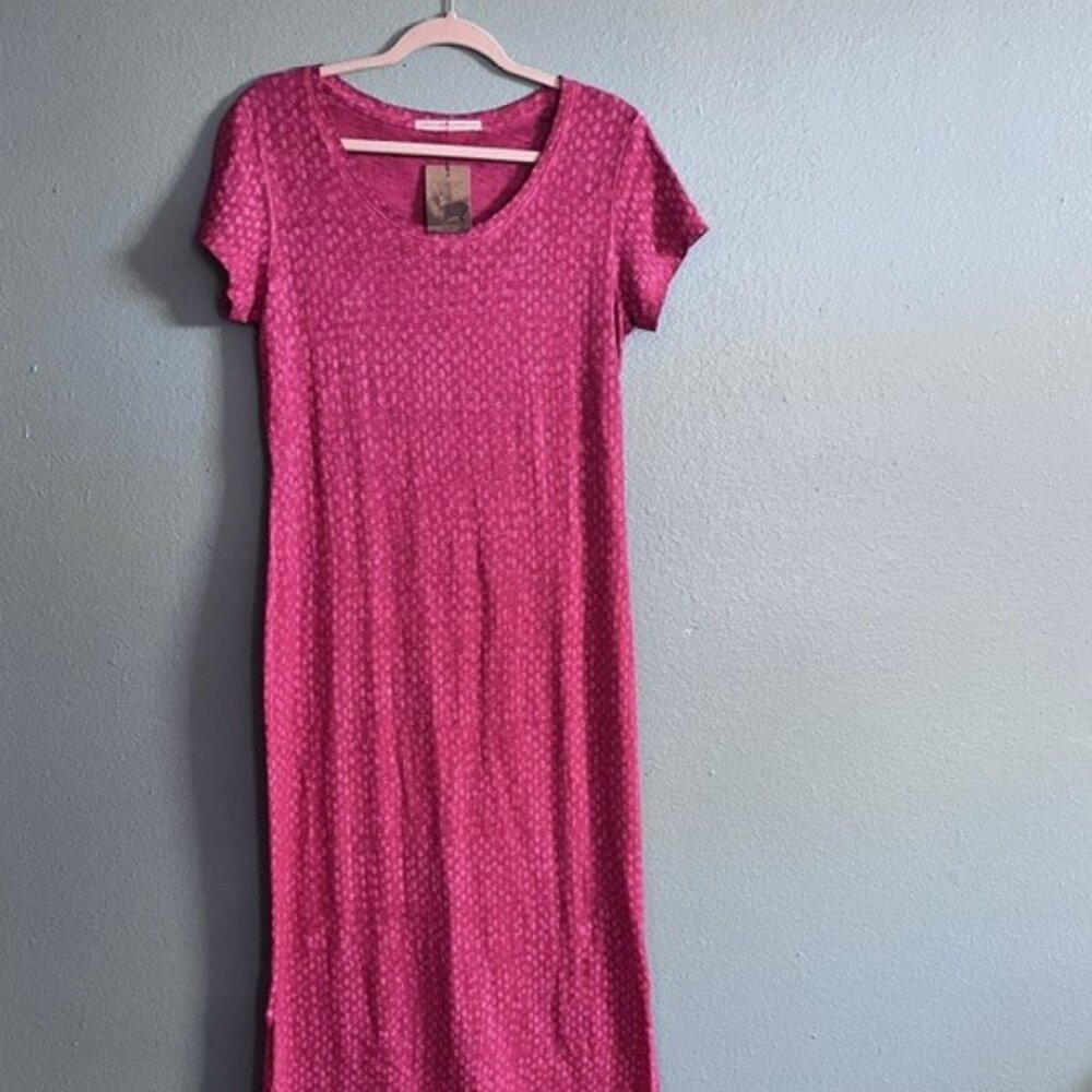 Peruvian Connection Pomegranate Jaipur Maxi Dress (M)